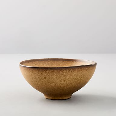 Reactive Glaze Pasta Bowls - Bronze