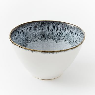 Sway Stoneware Low Bowl