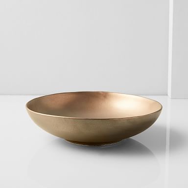 Organic Shaped Rice Bowls, White - Set of 4